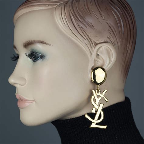 ysl jewelry earrings|ysl earrings samantha jones.